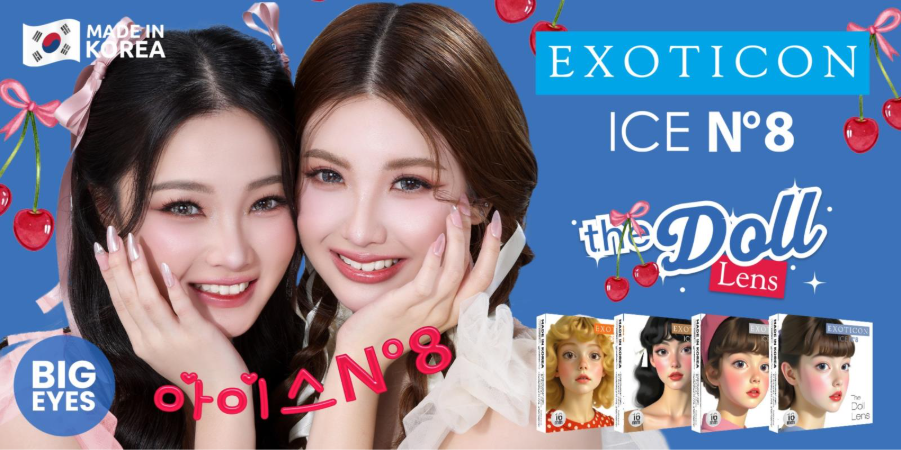 Your Next Obsession! 💘 Exoticon ICE N8: ‘The Doll Lens’ yang Bikin Semua Orang Ngelirik