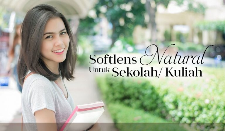 Softlens Natural Yang Cocok Untuk Sekolah / Kuliah